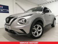 Used Nissan Juke N-Connecta 114 HP (83 kW) 2021 Silver SUV