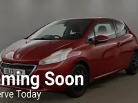 Used Peugeot 208 Access 68 HP (50 kW) 2013 Red Hatchback