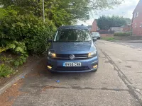 Usado VW Caddy Highline 122 HP (89 kW) 2016 Azul Monovolume
