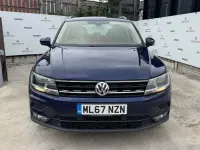 Second-hand VW Tiguan SE 150 CP (110 kW) 2017 Albastru SUV
