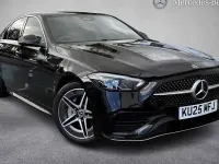 Used Mercedes C200 AMG line 204 HP (150 kW) 2025 Black Sedan