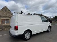 Begagnad VW Transporter Startline 2022 Vit Van