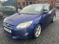 Used Ford Focus Titanium X 115 HP (84 kW) 2014 Blue Hatchback