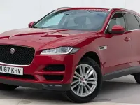 Used Jaguar F-Pace Portfolio 240 HP (176 kW) 2017 Red SUV