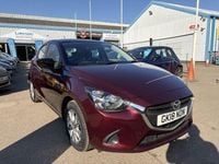 Used Mazda 2 75 HP (55 kW) 2018 Red Hatchback
