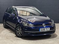 Used VW Golf VII SE 125 HP (91 kW) 2018 Blue Hatchback