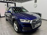 Used Audi Q5 S-Line 190 HP (139 kW) 2019 Blue SUV