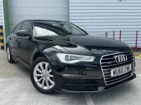 Used Audi A6 Comfort 218 HP (160 kW) 2016 Black Sedan