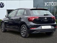 Used VW Polo Life 95 HP (69 kW) 2023 Black Hatchback