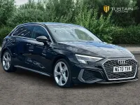 Used Audi A3 S-Line 150 HP (110 kW) 2020 Black Sedan