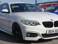 Used BMW 218 M Sport 2014 White Coupe