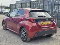 Used Toyota Yaris Design 116 HP (85 kW) 2021 Red Hatchback