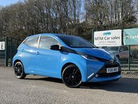 Used Toyota Aygo X-cite 69 HP (50 kW) 2016 Blue Hatchback