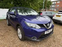 Used Nissan Qashqai Acenta 115 HP (84 kW) 2016 Blue SUV