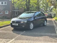 Used VW Golf VII Match 2012 Black Hatchback