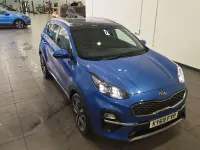 Used Kia Sportage 136 HP (100 kW) 2019 Blue SUV