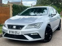 Used Seat Leon FR 180 HP (132 kW) 2018 Silver Hatchback