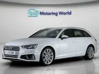 Used Audi A4 S-Line 190 HP (139 kW) 2019 White Estate