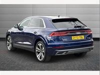 Used Audi Q8 S-Line 340 HP (250 kW) 2022 Blue SUV