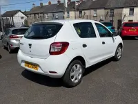 Used Dacia Sandero Ambiance 2016 White Hatchback