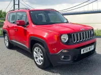 Used Jeep Renegade Longitude 140 HP (102 kW) 2016 Red SUV