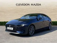 Used Mazda 3 Exclusive-Line 140 HP (102 kW) 2025 Blue Hatchback
