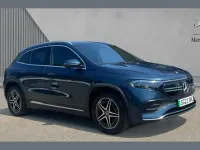 Used Mercedes EQA350 AMG line 214 kW (292 HP) 2022 Denim blue metallic SUV