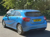 Używany Mercedes A180 SE 2015 Niebieski Hatchback