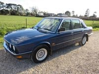 Used BMW 525 1987 Blue Sedan