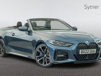 Used BMW 420 M Sport 181 HP (133 kW) 2022 Blue Cabriolet