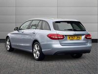 Begagnad Mercedes C220 Executive 170 HK (125 kW) 2017 Silver Kombi