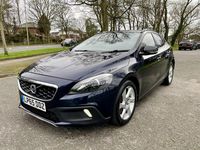 Used Volvo V40 2015 Blue Hatchback