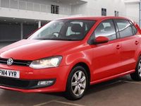 Used VW Polo Edition 60 HP (44 kW) 2014 Red Hatchback