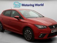 Used Seat Ibiza SE 95 HP (69 kW) 2022 Red Hatchback