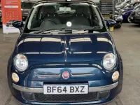 Used Fiat 500 Lounge 85 HP (62 kW) 2014 Blue Hatchback