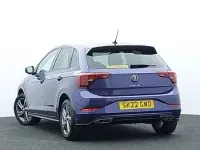 Used VW Polo R-line 95 HP (69 kW) 2022 Purple Hatchback
