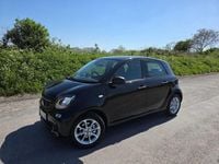 Used Smart ForFour Passion 71 HP (52 kW) 2018 Black Hatchback