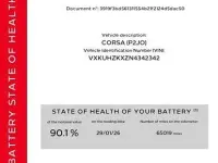 Second-hand Vauxhall Corsa-e Edition 100 kW (136 CP) 2022 Roșu Hatchback