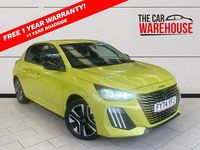 Used Peugeot 208 Allure 99 HP (72 kW) 2024 Yellow Hatchback