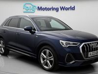 Used Audi Q3 S-Line 150 HP (110 kW) 2023 Blue SUV