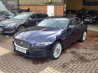 Used Jaguar XE Portfolio 180 HP (132 kW) 2017 Blue Sedan