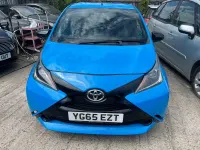 Used Toyota Aygo X-cite 69 HP (50 kW) 2015 Blue Hatchback