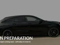 Used Mercedes CLA220 AMG line 170 HP (125 kW) 2019 Black Coupe