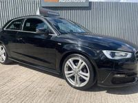 Used Audi A3 S-Line 150 HP (110 kW) 2014 Black Hatchback
