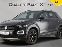 Used VW T-Roc Black Edition 150 HP (110 kW) 2021 Black SUV