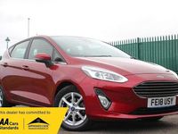 Used Ford Fiesta Zetec 100 HP (73 kW) 2018 Red Hatchback