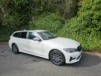 Used BMW 330 Sport Line 282 HP (207 kW) 2021 White Estate
