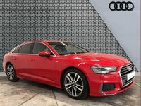 Used Audi A6 S-Line 204 HP (150 kW) 2023 Red Sedan