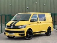 Begagnad VW Transporter Startline 2016 Gul Van