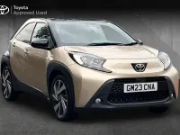 Used Toyota Aygo X 71 HP (52 kW) 2023 Ginger beige with black SUV